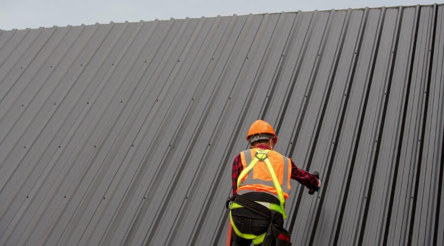 Professional metal roof installation in Strang, OK